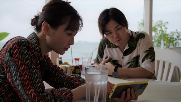 松本まりか(C)ドラマ「地球の歩き方」製作委員会