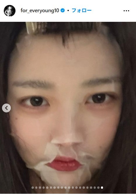 ウォニョン Instagramより