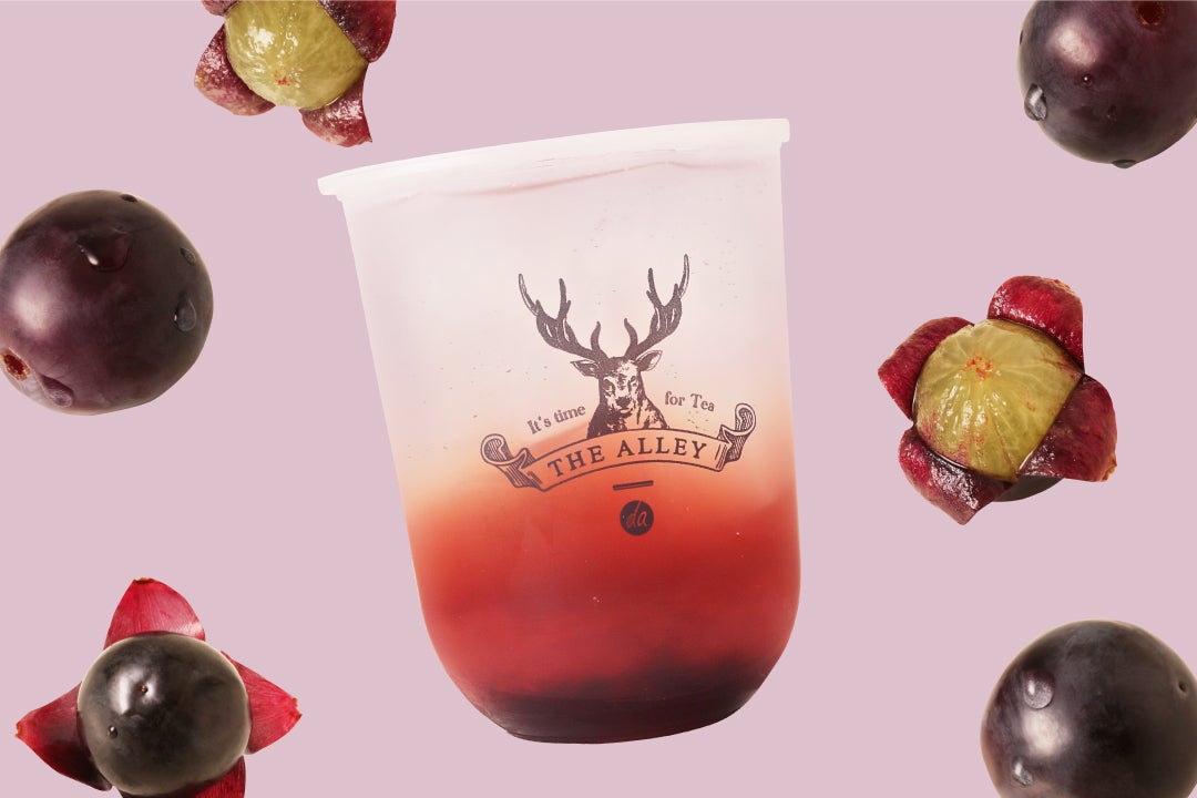 グレープティーソーダ　　Mサイズ　690円（税込）／提供画像