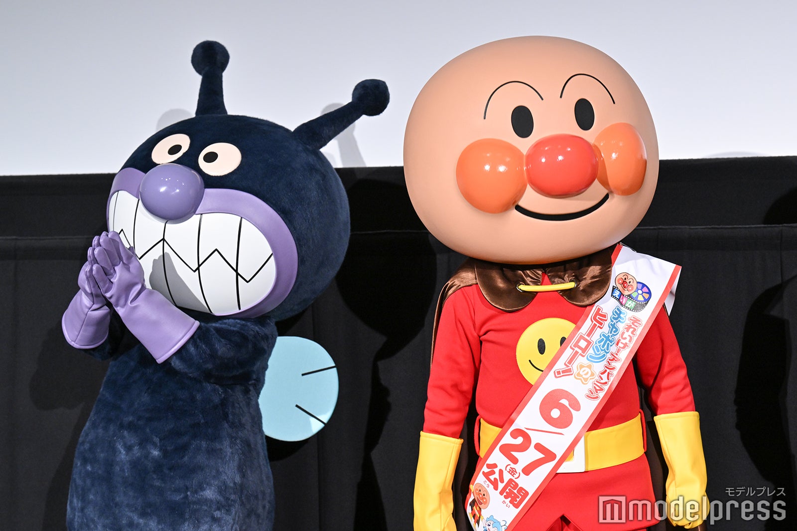 ばいきんまん、アンパンマン（C）モデルプレス