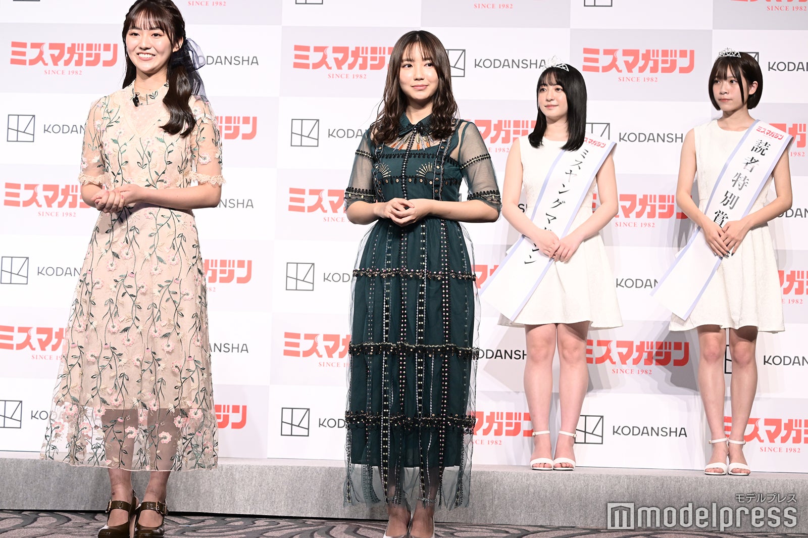 豊田ルナ、沢口愛華、麻倉瑞季、三野宮鈴 （C）モデルプレス
