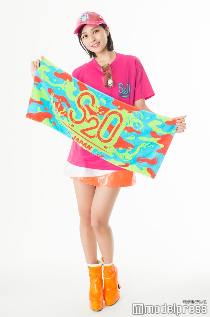 「S2O」応援団“MFGエンジェルス”の林ゆめ(C)モデルプレス