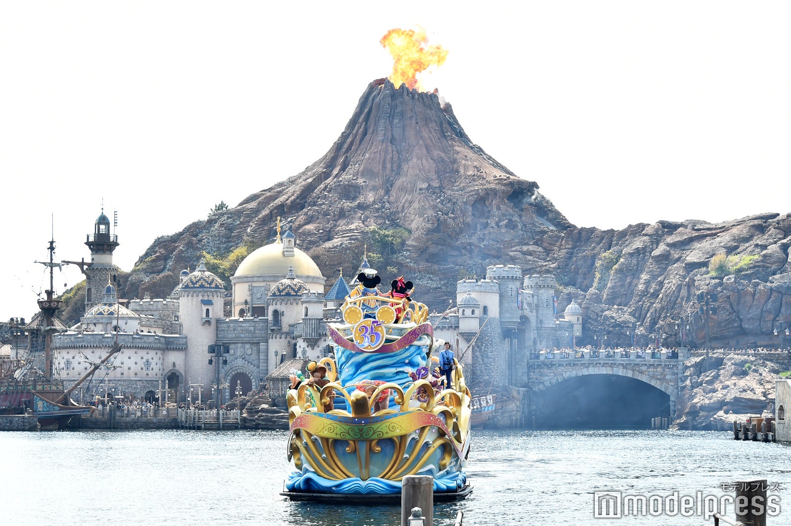 東京ディズニーシー／水上グリーティング「ハピエストセレブレーション・オン・ザ・シー」（C）モデルプレス（C）Disney