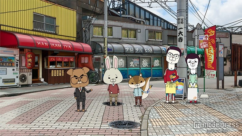 映画『ギャラクシー街道』公開記念コラボエピソードより／（C）紙兎ロぺプロジェクト2015／フジテレビジョン