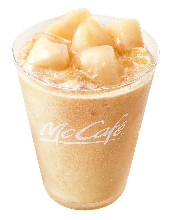 桃のスムージー/画像提供:日本マクドナルド
