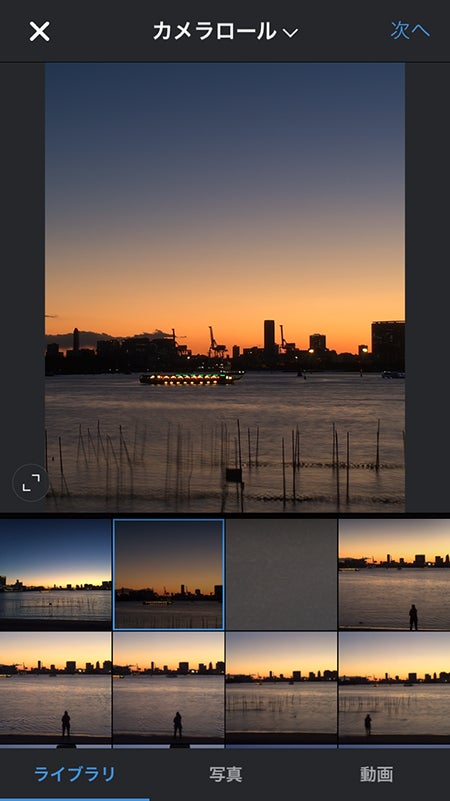 「縦長」のフォーマット／インスタグラム