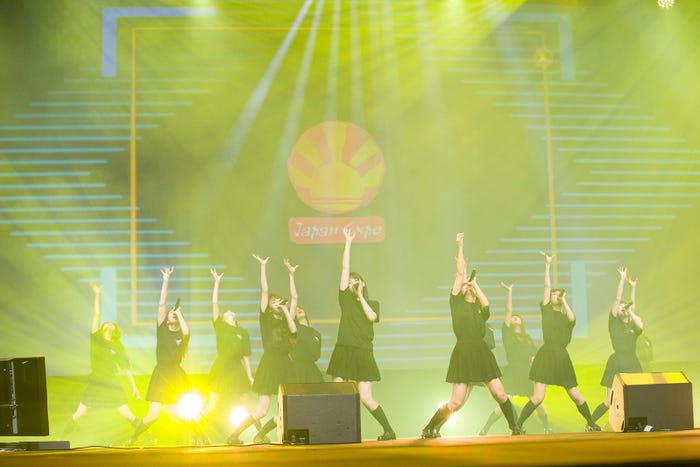 =LOVE「Japan Expo 2018」公演の様子(提供写真)