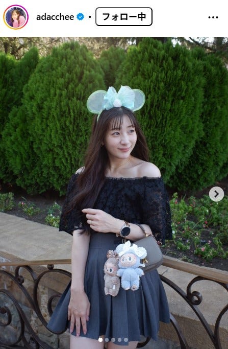 足立梨花Instagramより