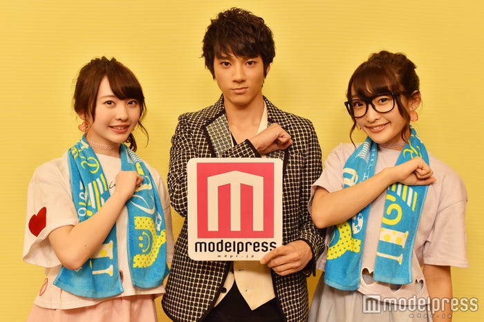 気合いたっぷりの山田さん!自分のパート以外も元気いっぱいに歌い、現場を盛り上げていました/山田裕貴 with まこみな(C)モデルプレス