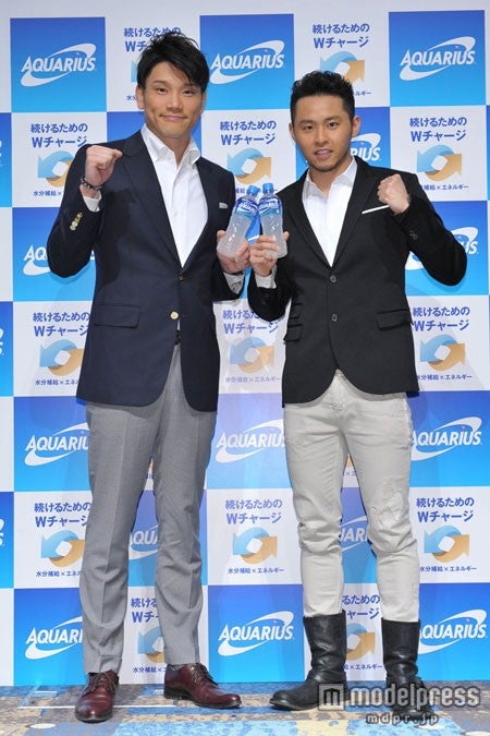 細川大輔選手、北島康介選手