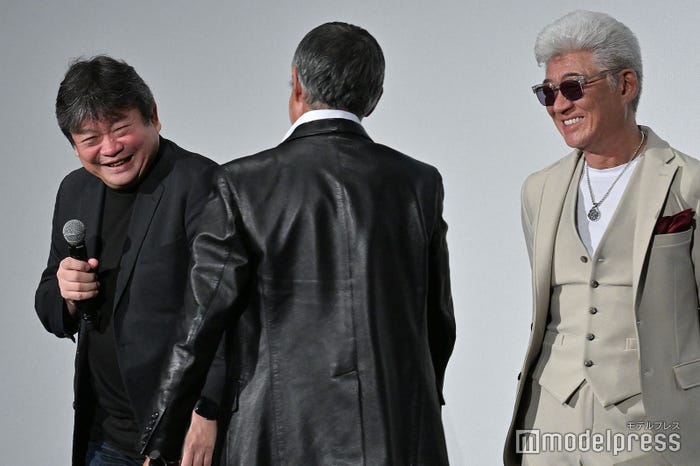 本広克行監督、柳葉敏郎、小沢仁志(C)モデルプレス