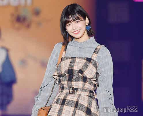 欅坂46渡邉理佐、可愛すぎる仕草&笑顔で観客を虜に<GirlsAward 2018 A/W>