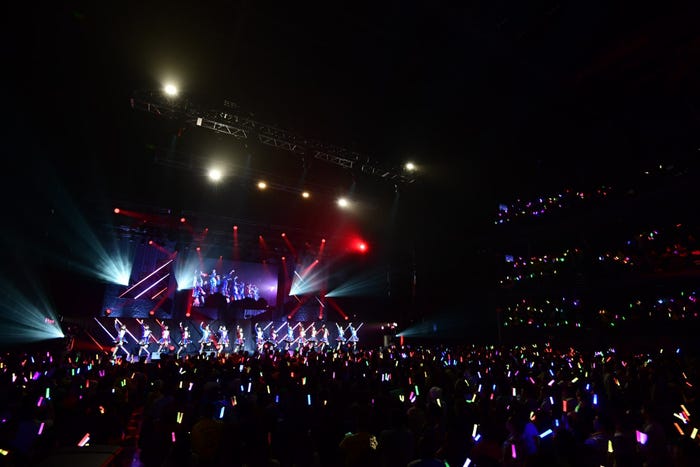 「HKT48コンサート in 東京ドームシティホール~今こそ団結!ガンガン行くぜ8年目!~」(C)AKS