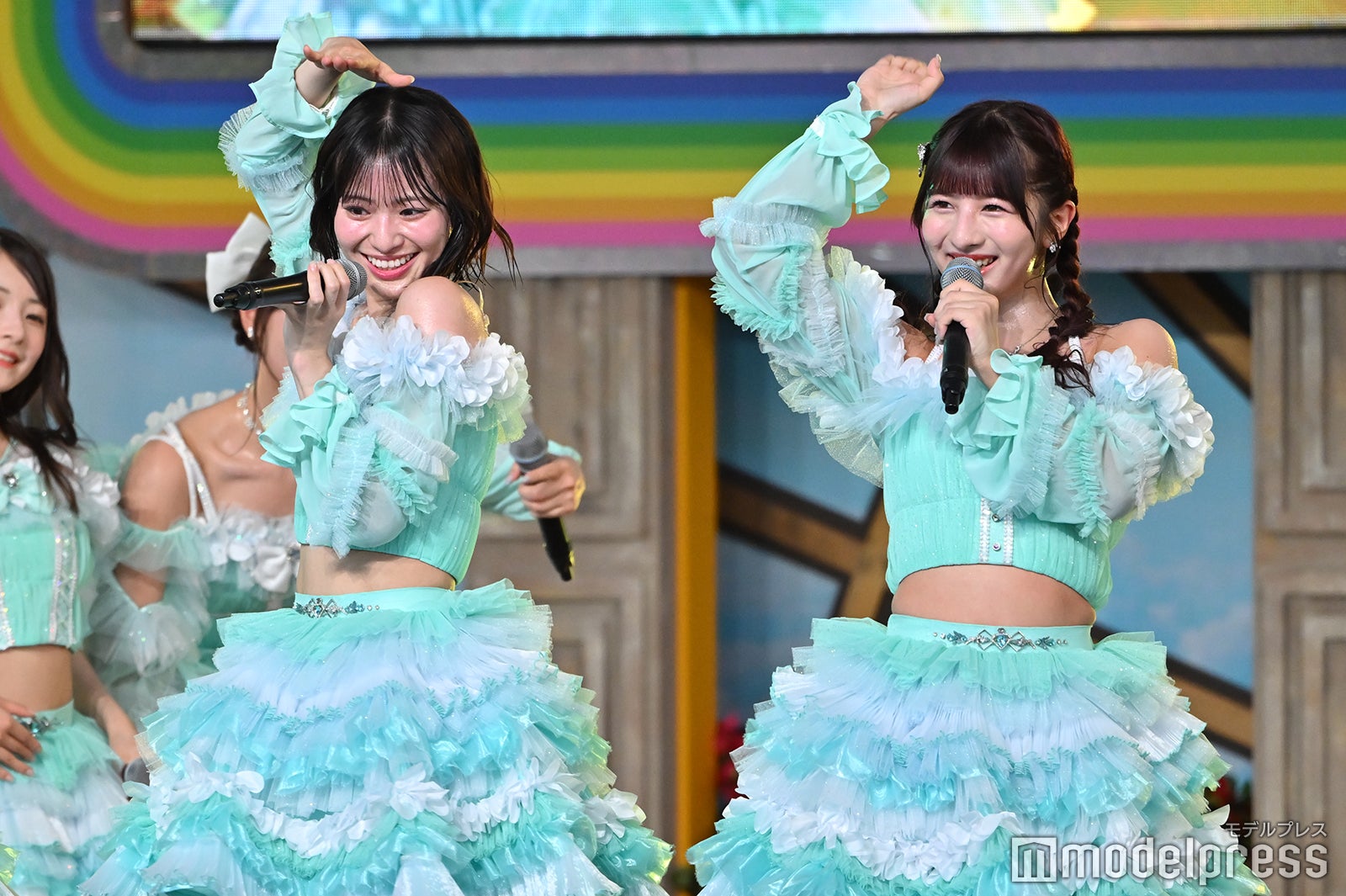 冨田菜々風、河口夏音／≠ME（C）モデルプレス