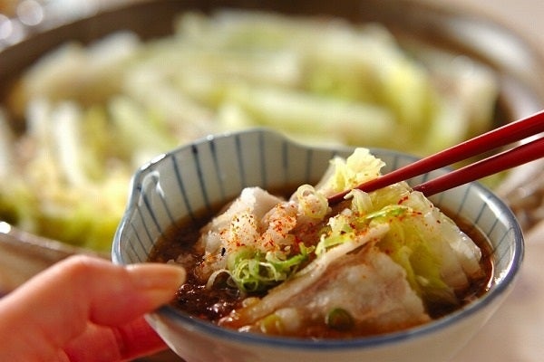 豚バラと白菜のミルフィーユ鍋