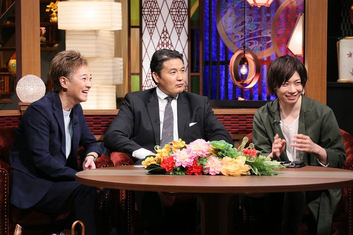 中居正広、貴乃花光司、前田裕二 (C)日本テレビ