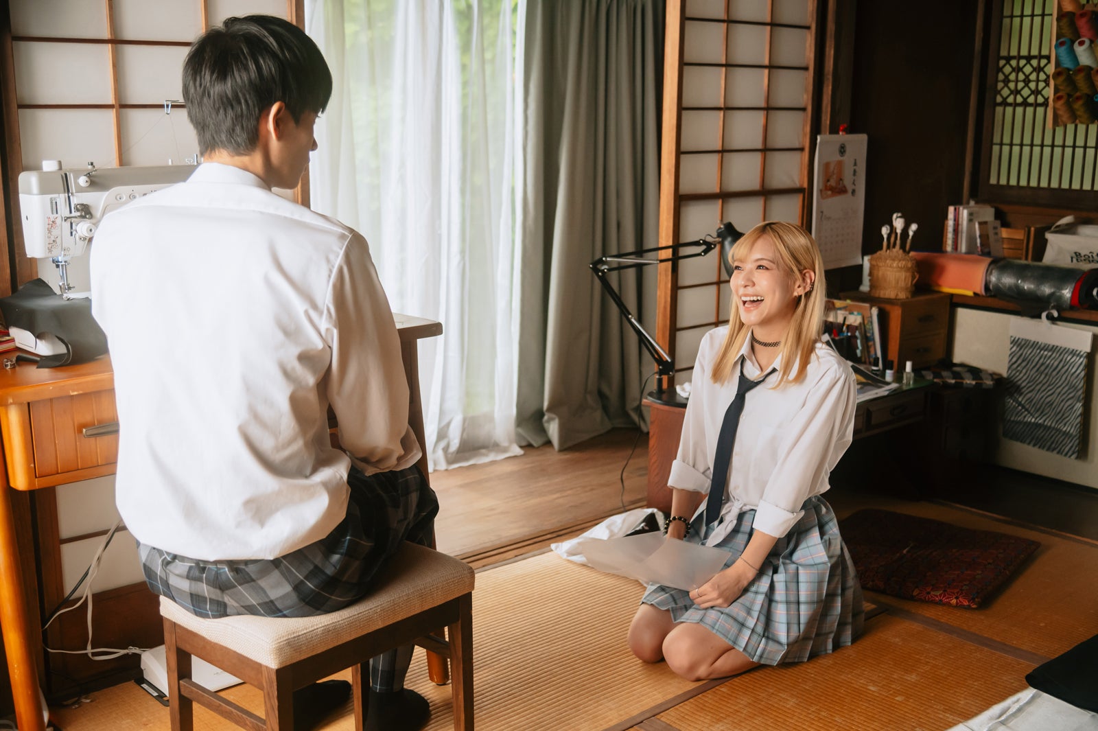 野村康太、永瀬莉子「その着せ替え人形は恋をする」第5話（C）福田晋一／SQUARE ENIX・ドラマ「その着せ替え人形は恋をする」製作委員会・MBS