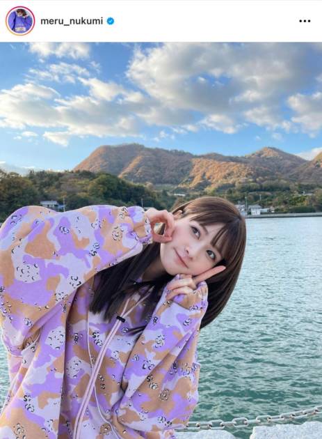 めるる インスタフォロワー100万人突破のお茶目shotに反響 可愛いさ世界一 美人 モデルプレス