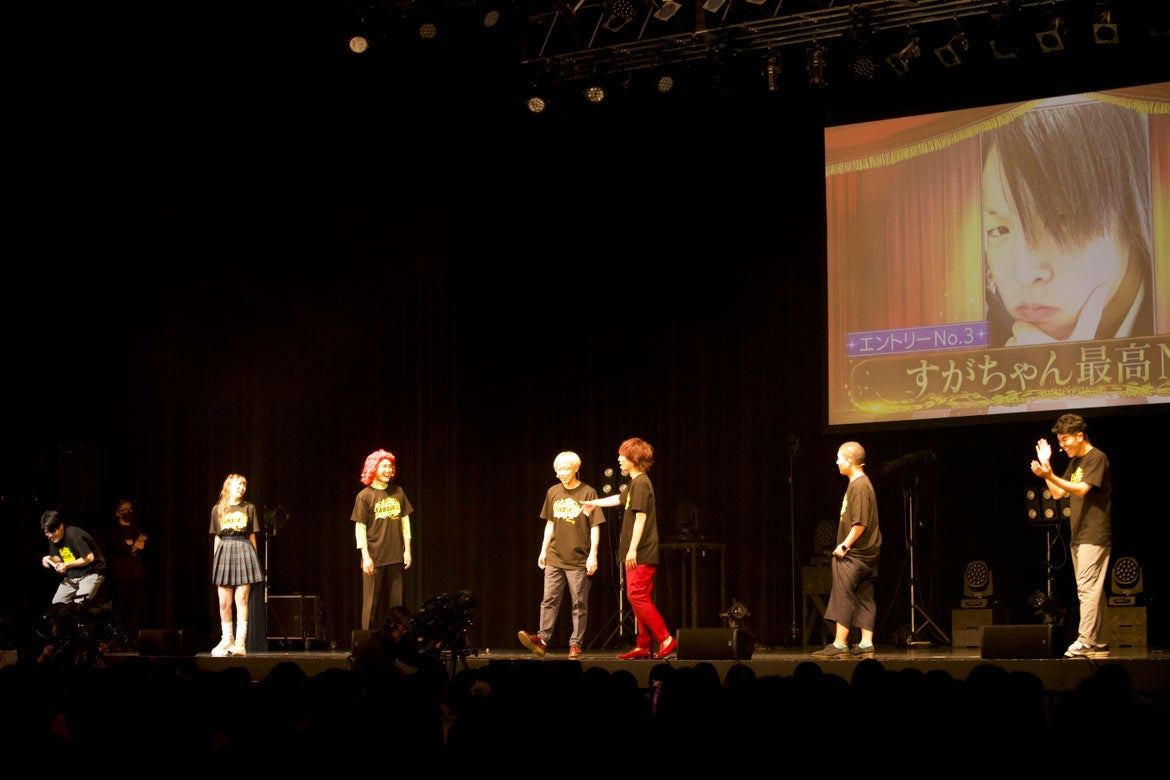 「土佐兄弟の青春文化祭2022 ～Zったい忘れられない1日をキミに～」ミスターコンテストより（提供写真）