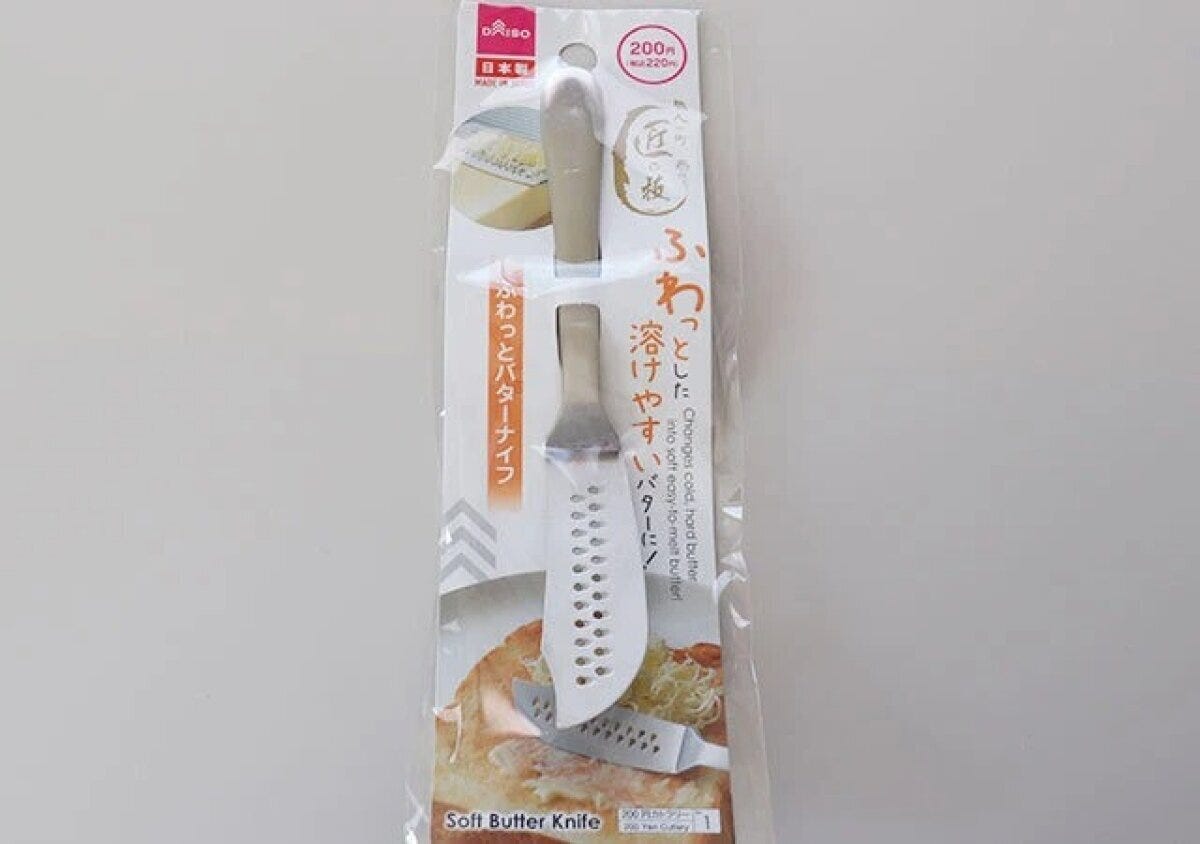 ダイソー　ふわっとバターナイフ　パッケージ