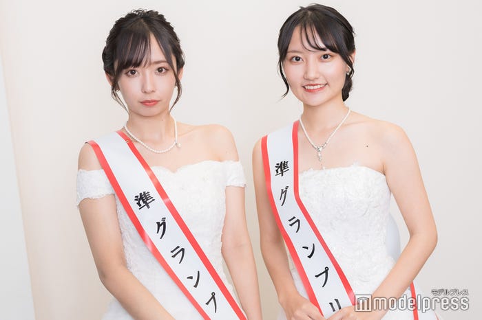「MISS CIRCLE CONTEST 2022」準グランプリ/中島萌花さん、中野胡桃さん(C)モデルプレス