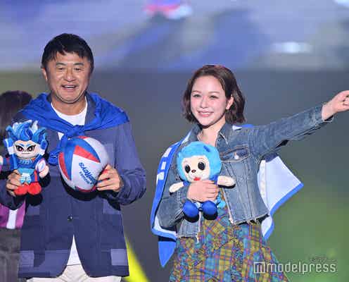 元プロサッカー選手・武田修宏「TGC」初登場 静岡が生んだレジェンドが村重杏奈とランウェイ【TGCしずおか2025】