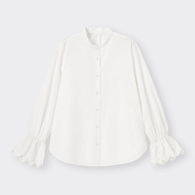 GU 白ブラウス GUの白ブラウス