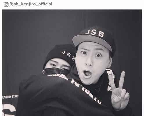 三代目JSB 山下健二郎&ELLYの抱きつきショット「エリケン最高」「可愛すぎか」の声