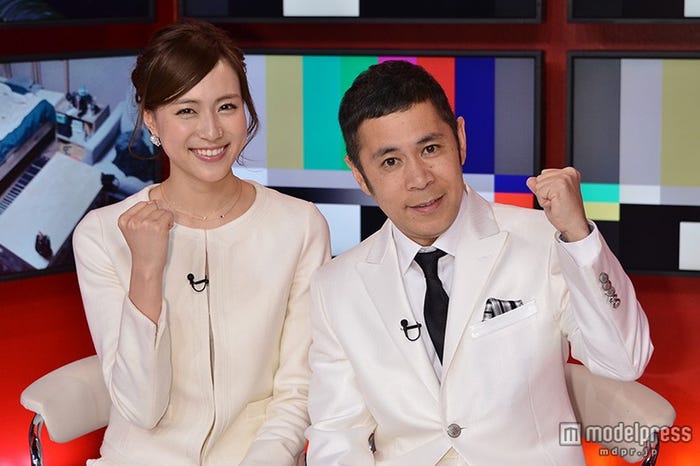 TBS笹川友里アナウンサー、ナインティナイン岡村隆史/番組記者会見にて(C)モデルプレス