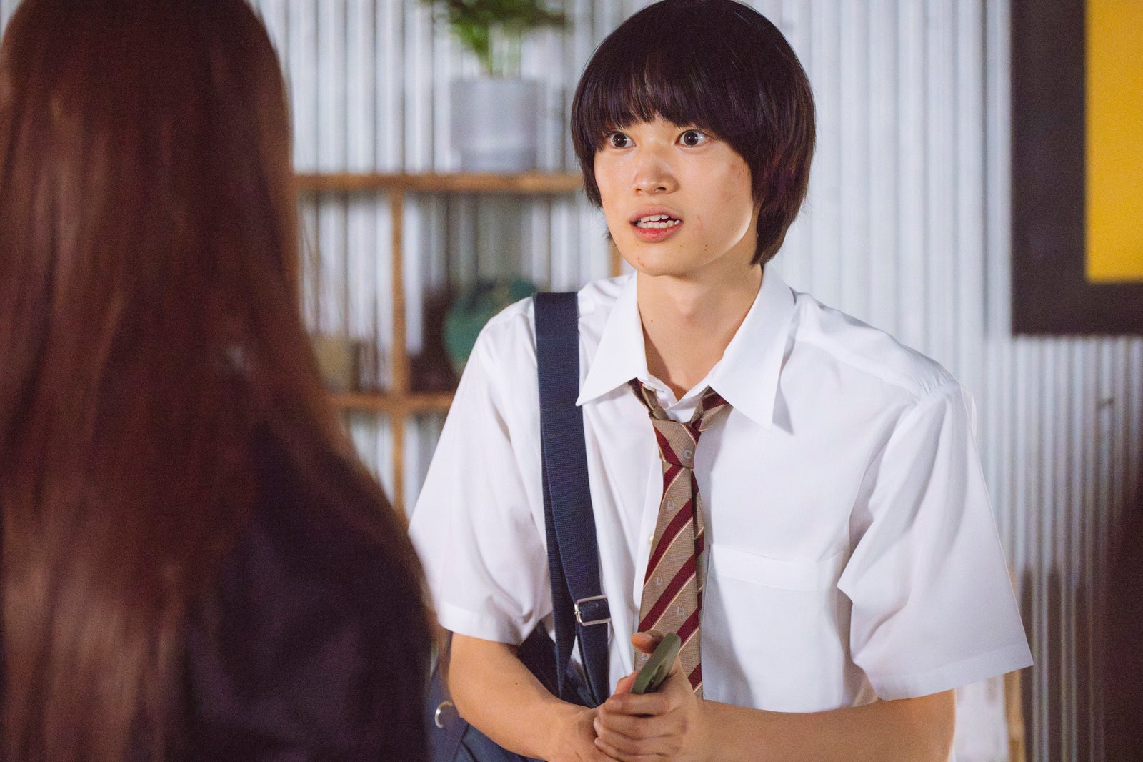 窪塚愛流「顔に泥を塗る」第3話より（C）テレビ朝日