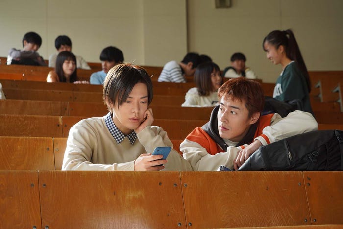 中本悠太、富田健太郎(C)那多ここね/SQUARE ENIX・ドラマ「クールドジ男子」製作委員会