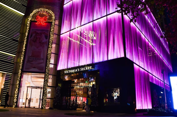 「ヴィクトリアズ・シークレット」上海旗艦店 外観