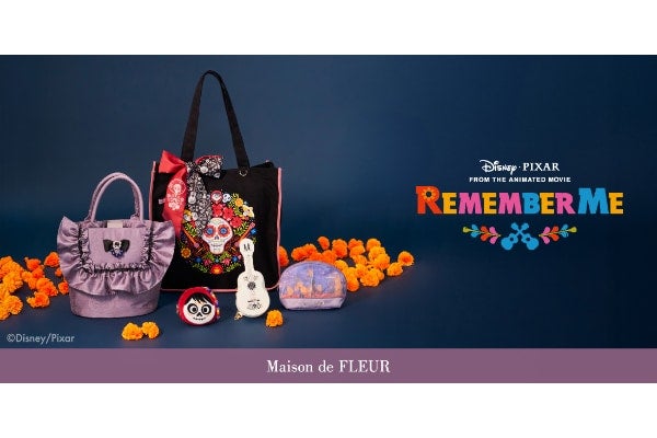 映画『リメンバー・ミー』がバッグ＆ポーチに！ Maison de FLEURからコラボコレクション登場