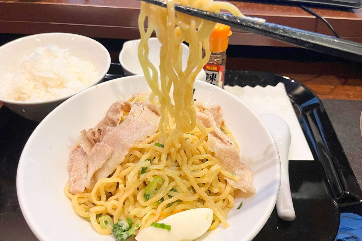 快活クラブ「まぜそば」