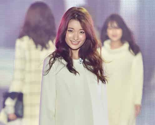 杉枝真結、女子力全開のスタイル披露 ガーリーな魅力に観客釘付け<関コレ2015A/W>