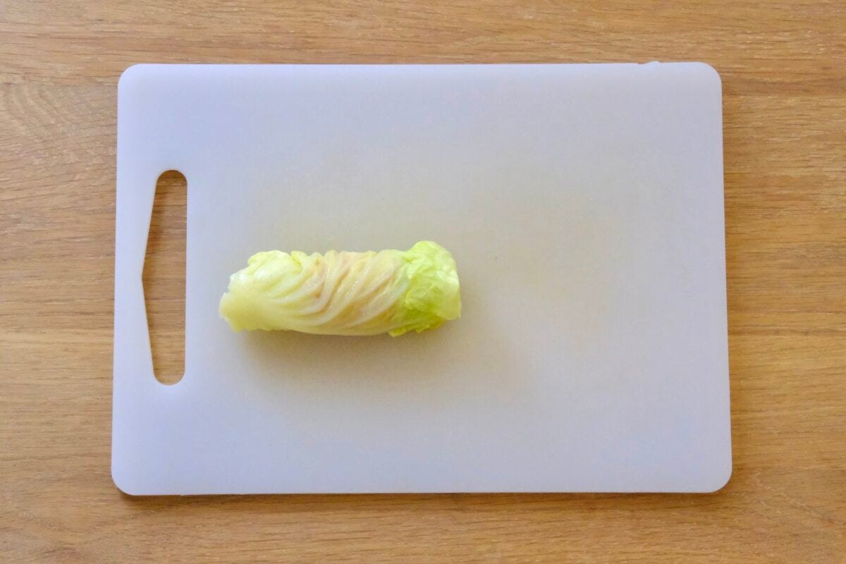 3分クッキング・簡単くるくるロールキャベツ