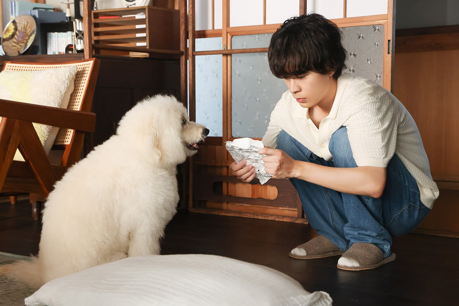 成田凌「初恋DOGs」第8話（C）TBS