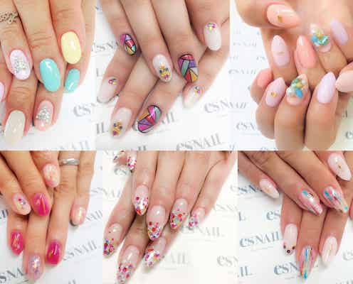 多彩なカラーで春を先取り!最旬“マルチカラーネイル”