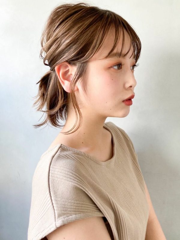 インナーカラーを活かしたヘアアレンジ集 色を綺麗に魅せる髪型をご紹介 モデルプレス