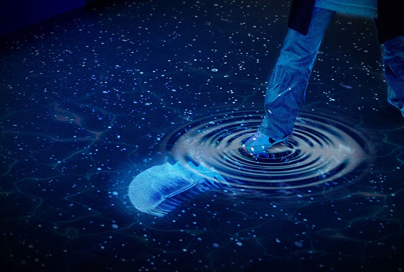 「雪とクラゲ」イメージ／画像提供：すみだ水族館 