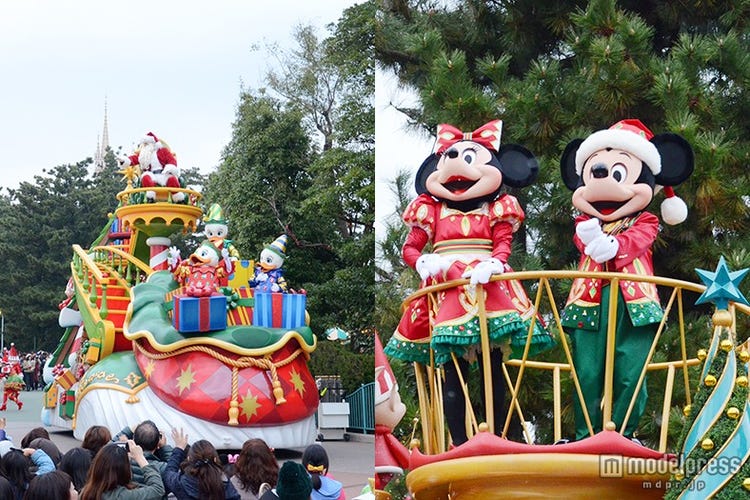ディズニーランド クリスマスパレードのベスポジはどこ 詳細 停止位置マップ付き モデルプレス