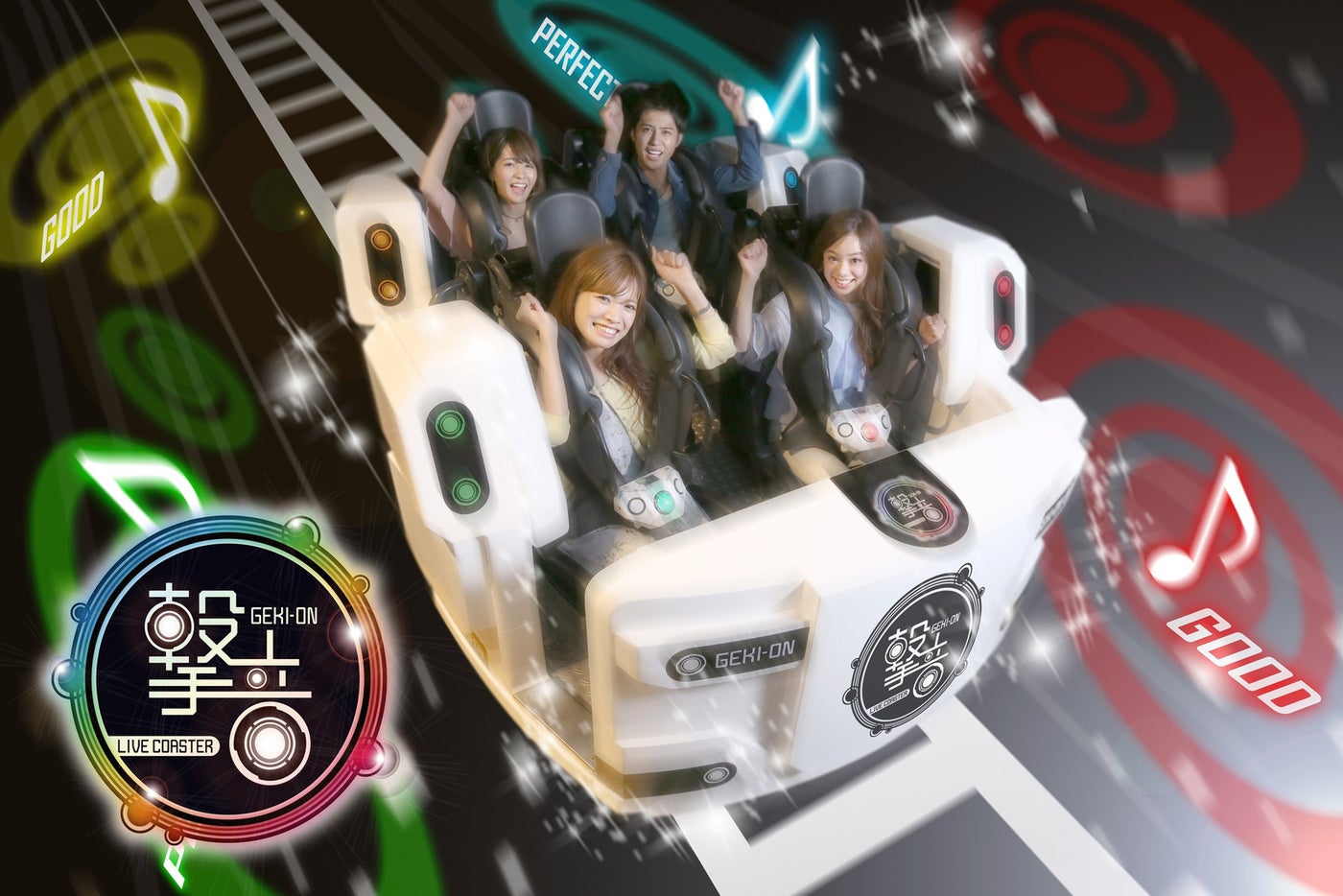 撃音 ライブ コースター イメージ/提供画像