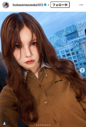 益若つばさInstagramより