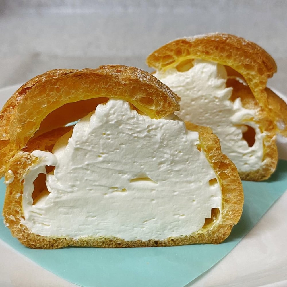 ローソン「UchiCafé×生クリーム専門店MilkMILKシュークリーム」