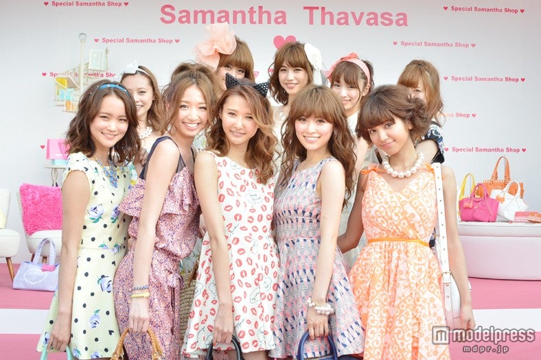 「Ray」の25周年記念イベント「Samantha Thavasa＆Ray プリクラ Girls Party」