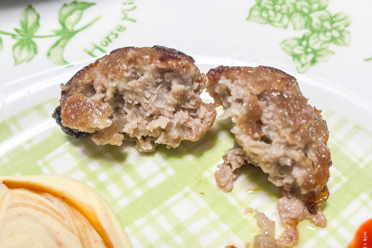 たこ焼きハンバーグ