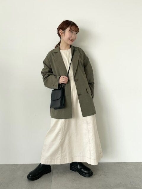 ジャケット　コーデ　秋