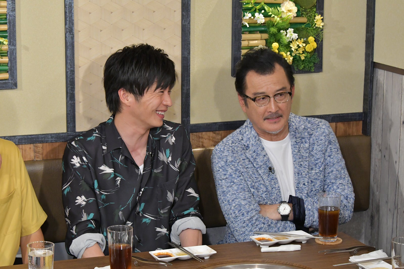 田中圭、吉田鋼太郎（C）テレビ朝日