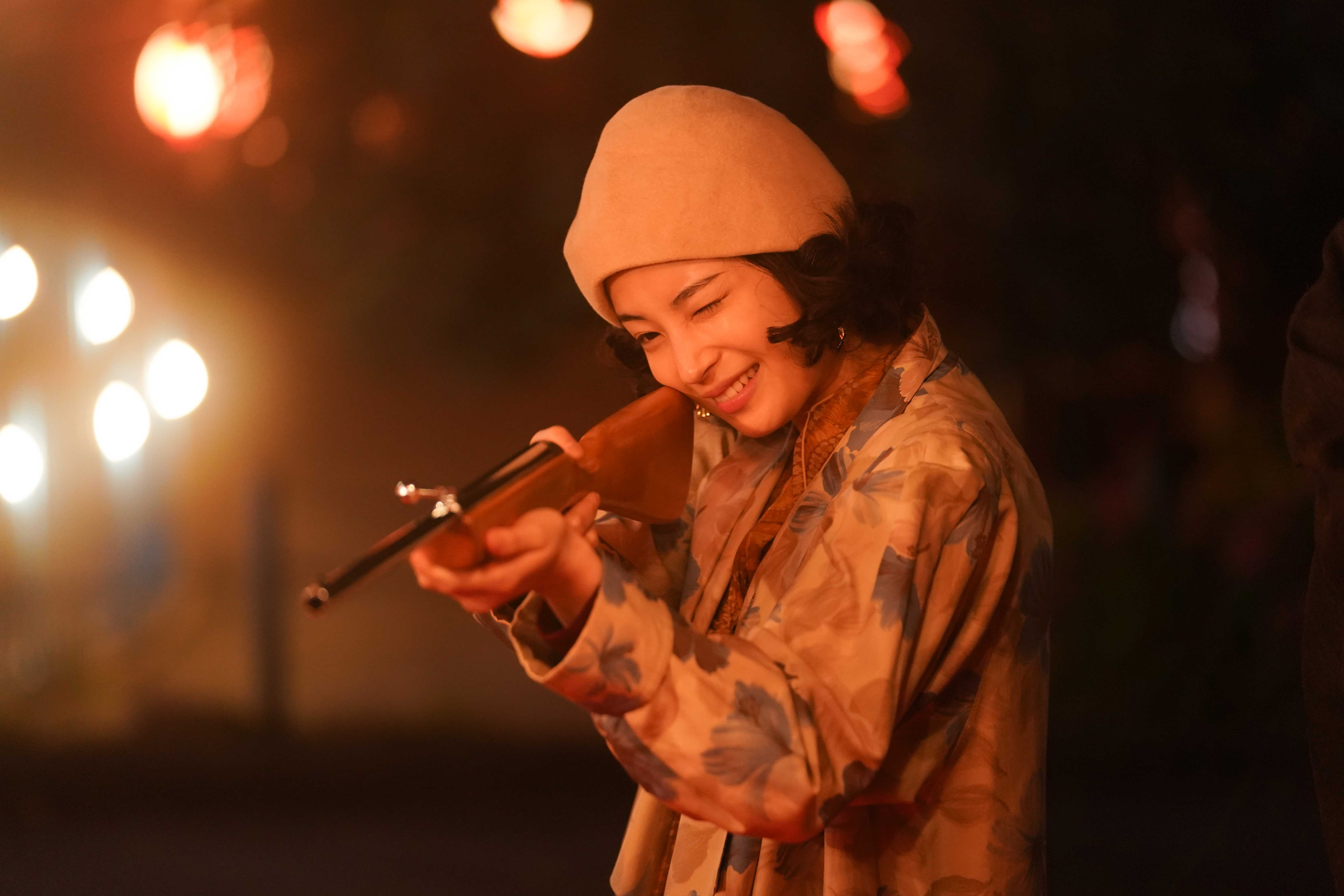 広瀬すず／場面写真より（C）2025「ゆきてかへらぬ」製作委員会