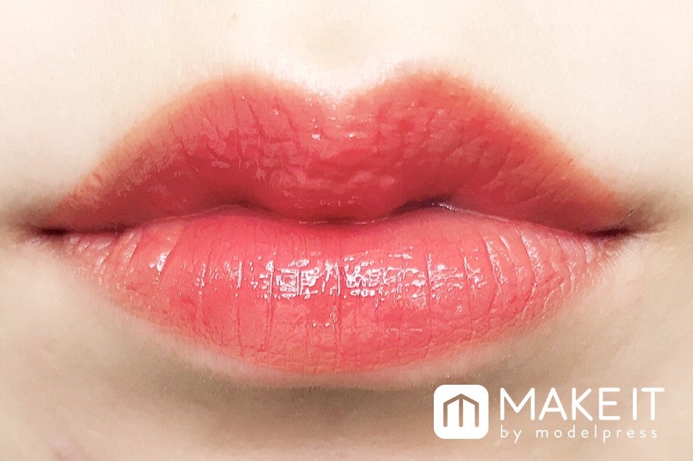 【shiro】「ミントジンジャーリップバター」“8C06 コーラルオレンジ”使用 (C)メイクイット